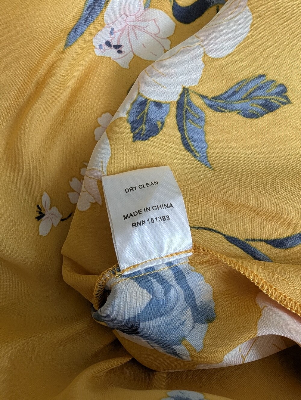 Anthropologie Current Air Marigold Smocked Floral Short Sleeve Maxi Dress - Picture 12 of 12